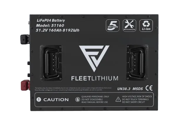 51 Volt 160 AH Fleet Lithium Battery | Golf Cart Battery