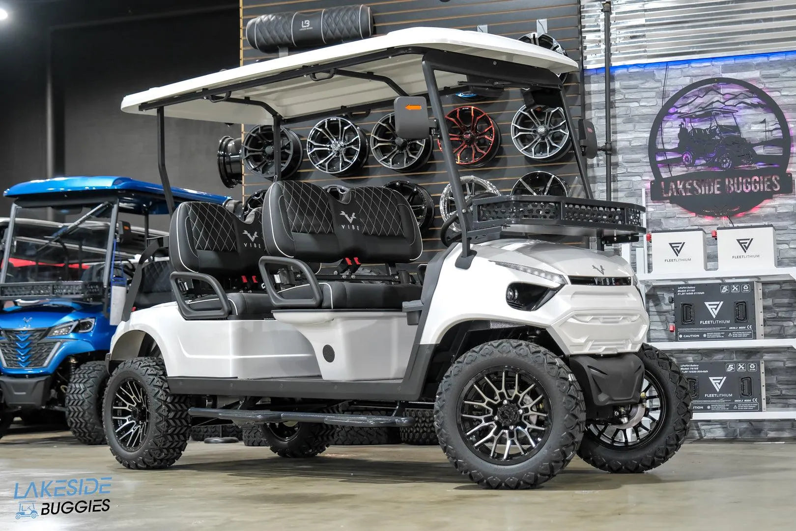 LOADED 2025 Vibe EV - FLEX 4F Forward 4 Passenger Golf Cart Rental