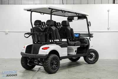 2025 Vibe EV - FLEX 4F - Lifted Golf Cart Arctic White - 0
