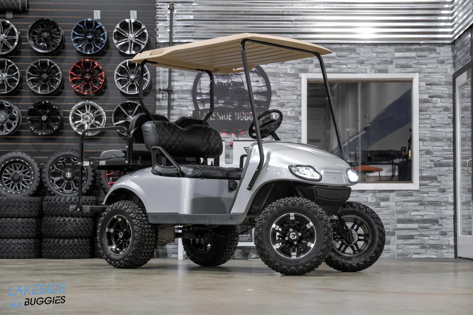 2019 EZGO TXT ELITE LITHIUM REFURBISHED - SILVER - Oceanside Golf Cars