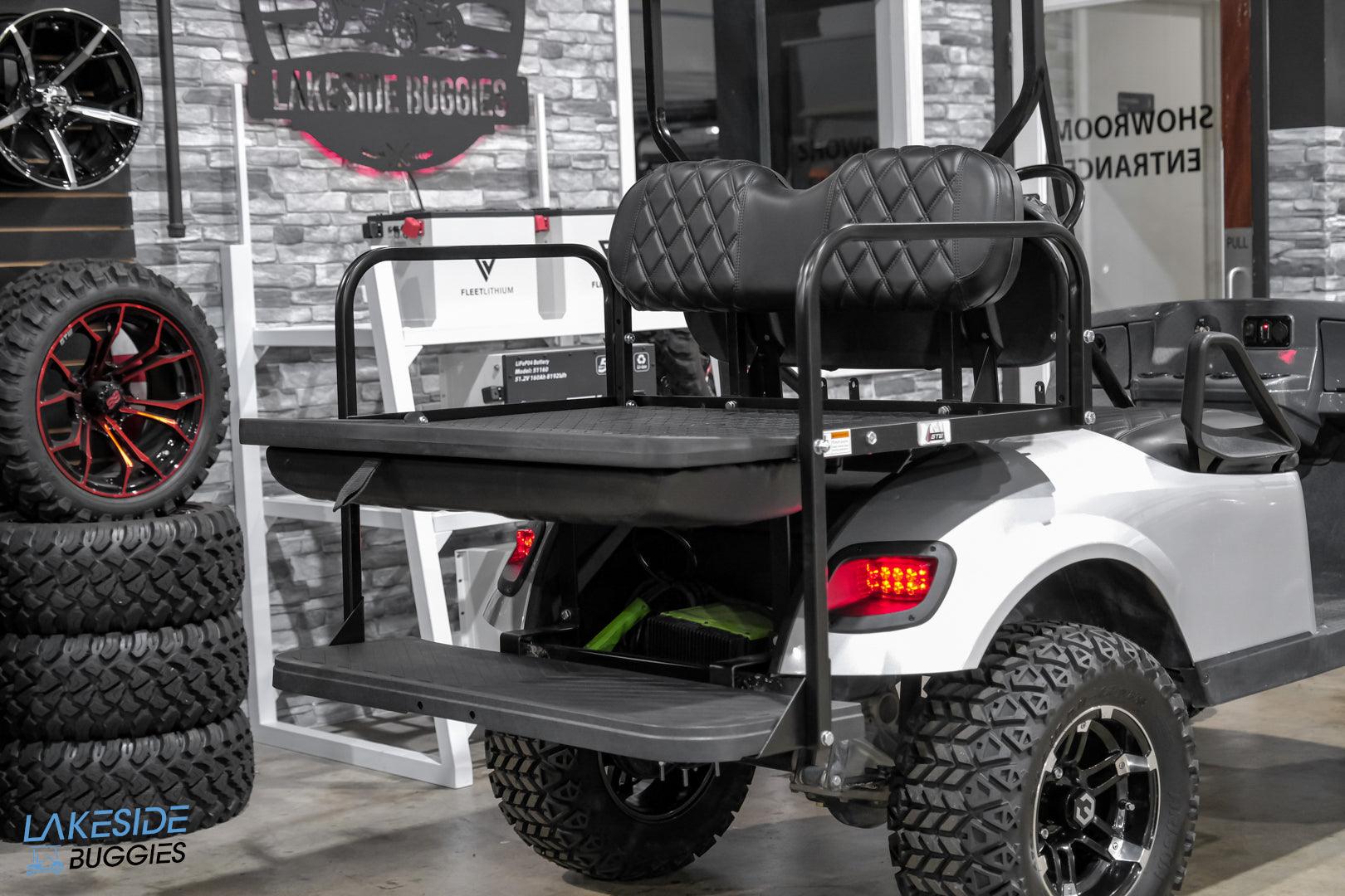 2019 EZGO TXT ELITE LITHIUM REFURBISHED - SILVER - Oceanside Golf Cars