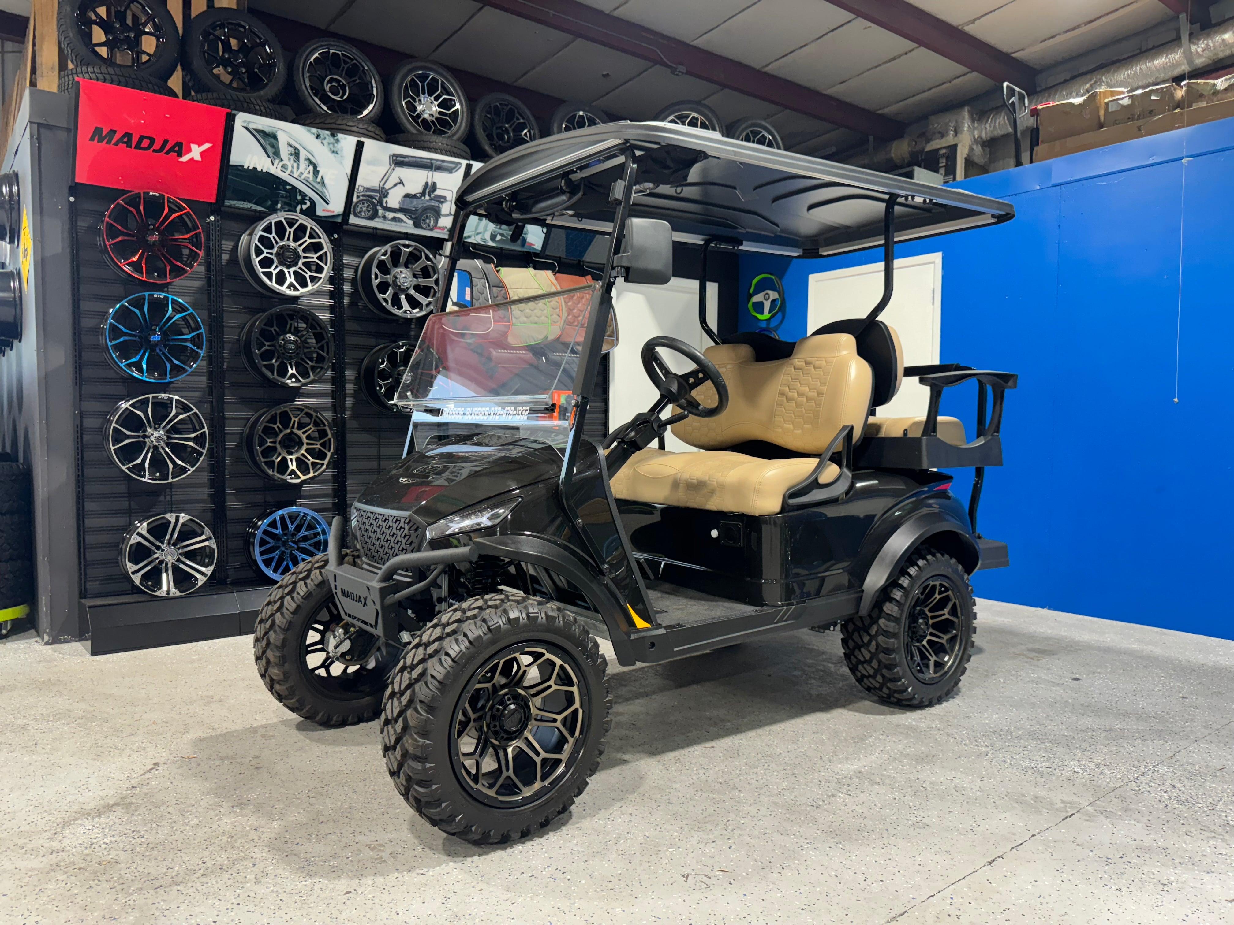 2023 MADJAX X SERIES - GLOSS BLACK - Oceanside Golf Cars