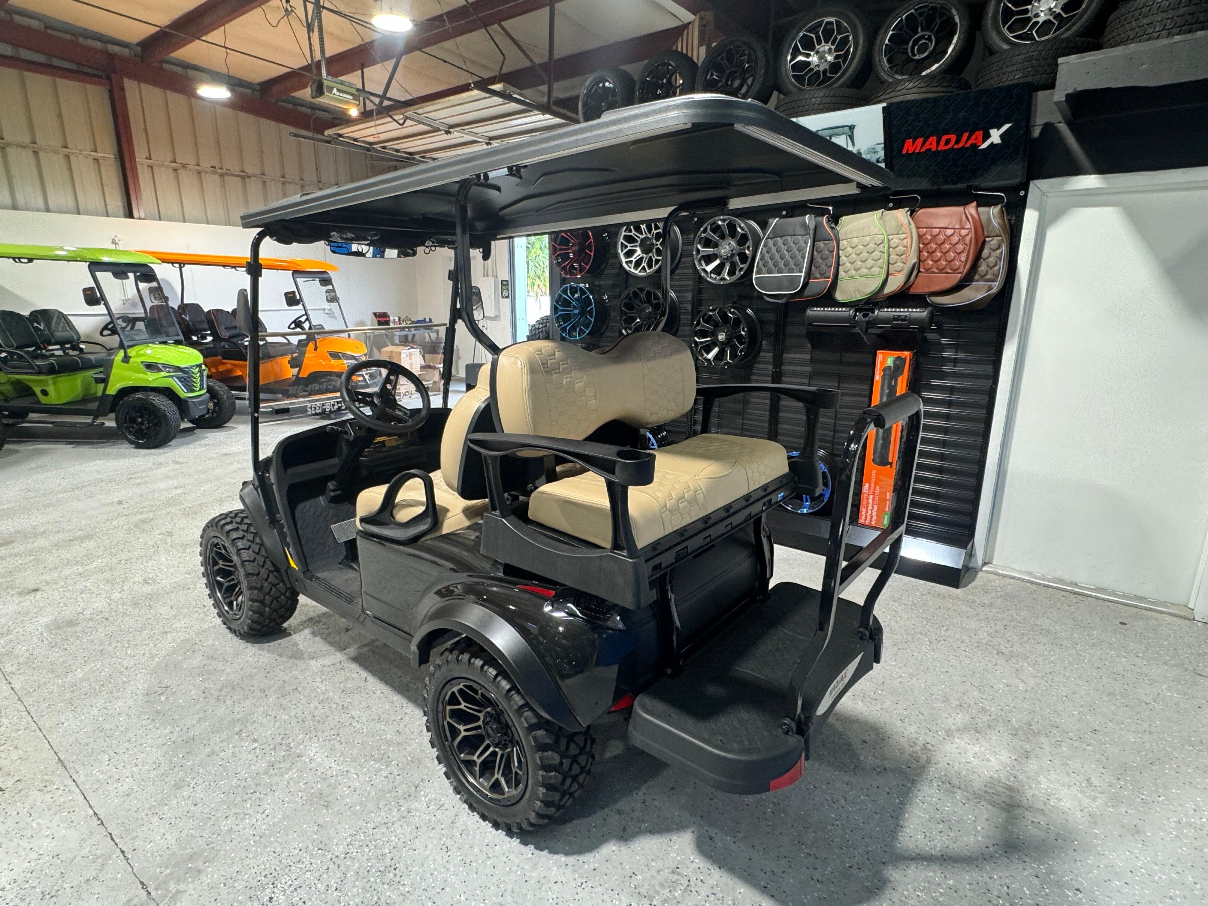 2023 MADJAX X SERIES - GLOSS BLACK - Oceanside Golf Cars