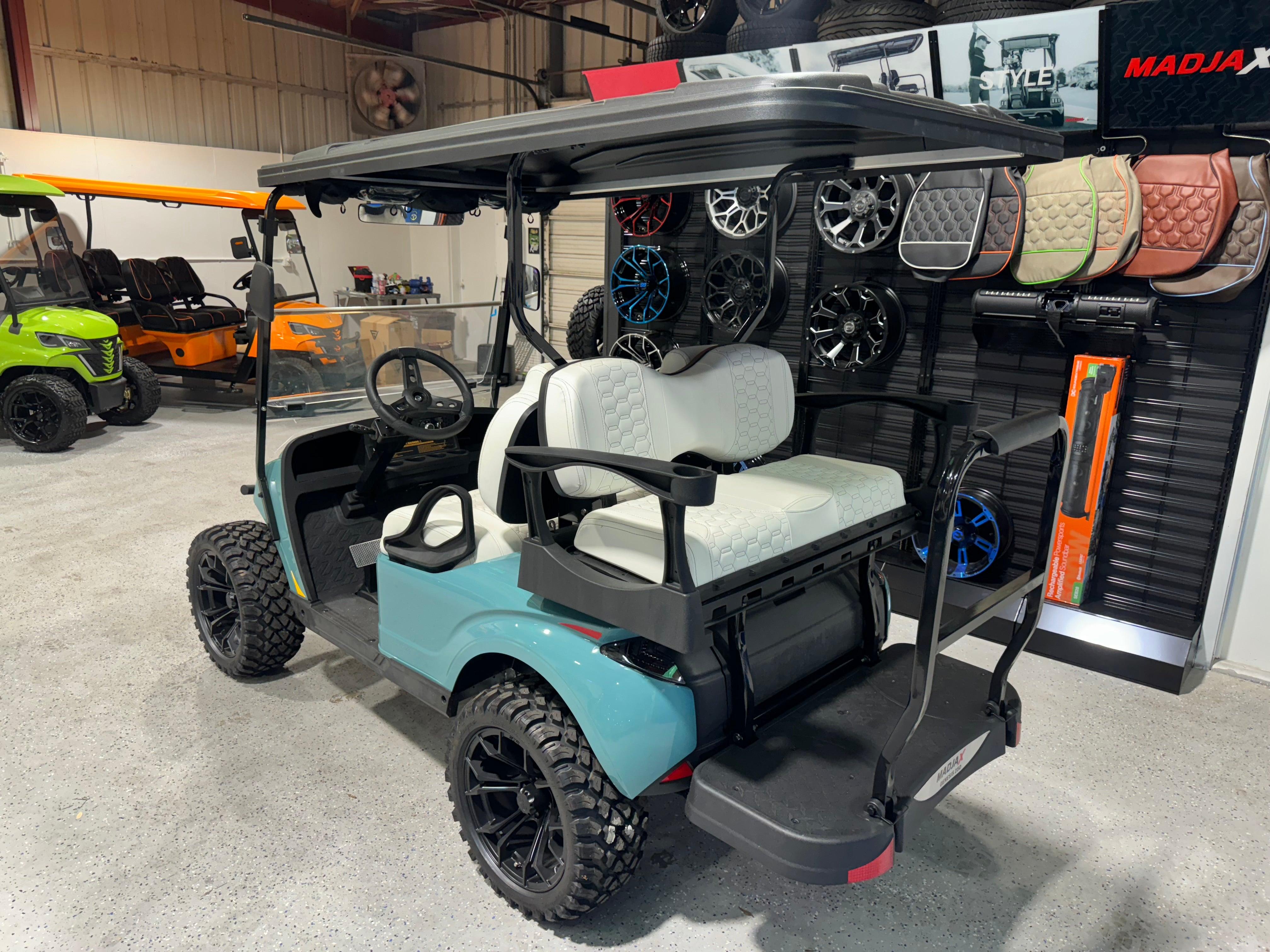 2023 MADJAX X SERIES - SEA STORM TEAL - Oceanside Golf Cars