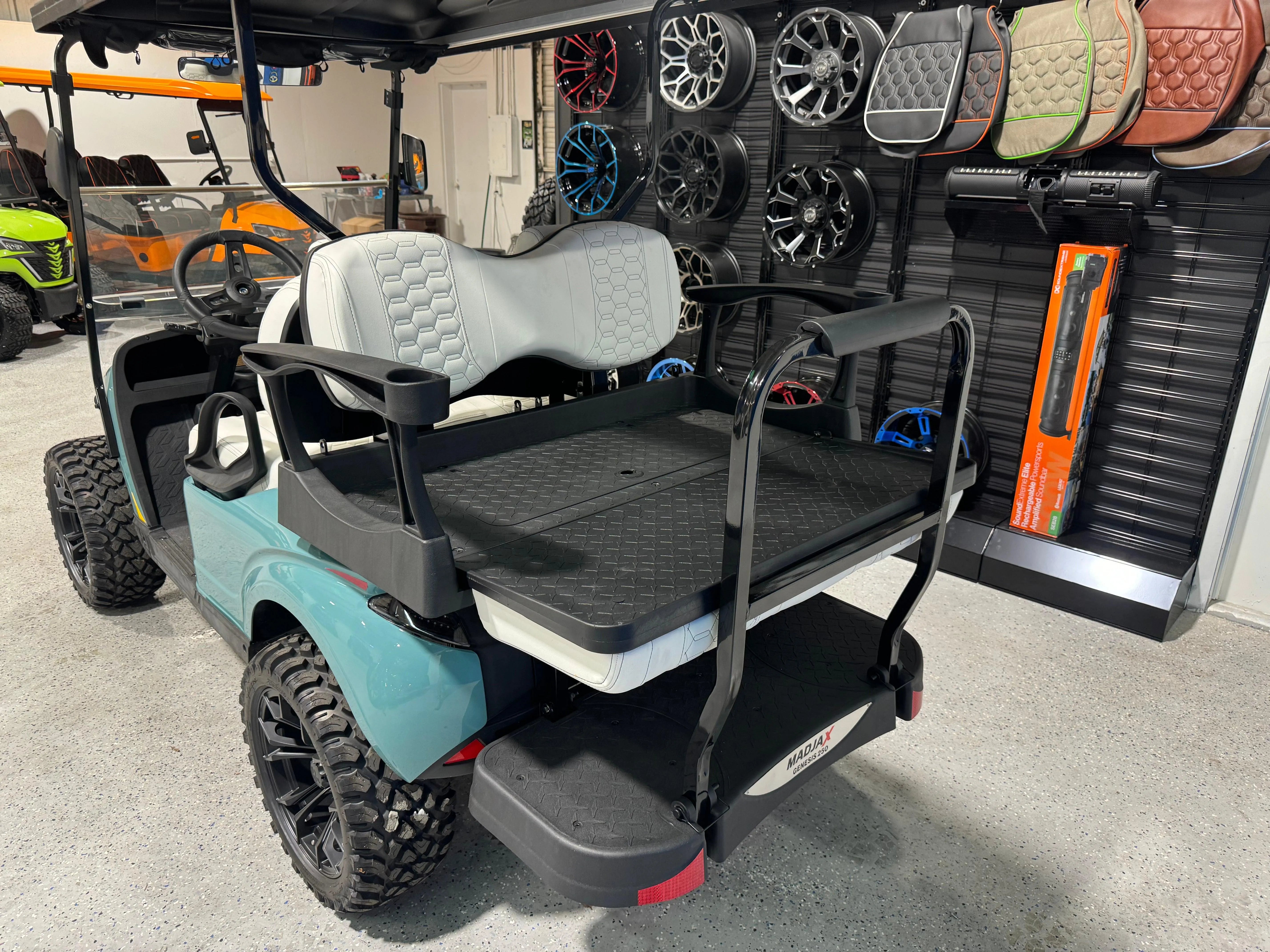 2023 MADJAX X SERIES - SEA STORM TEAL - Oceanside Golf Cars