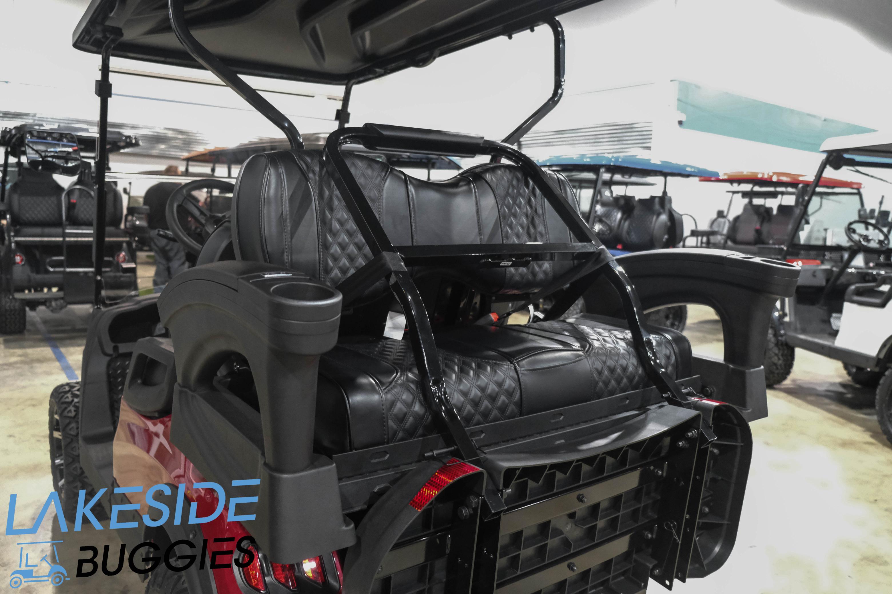 2024 Kodiak EV Apex Red 4 Passenger Lithium Golf Cart | Oceanside