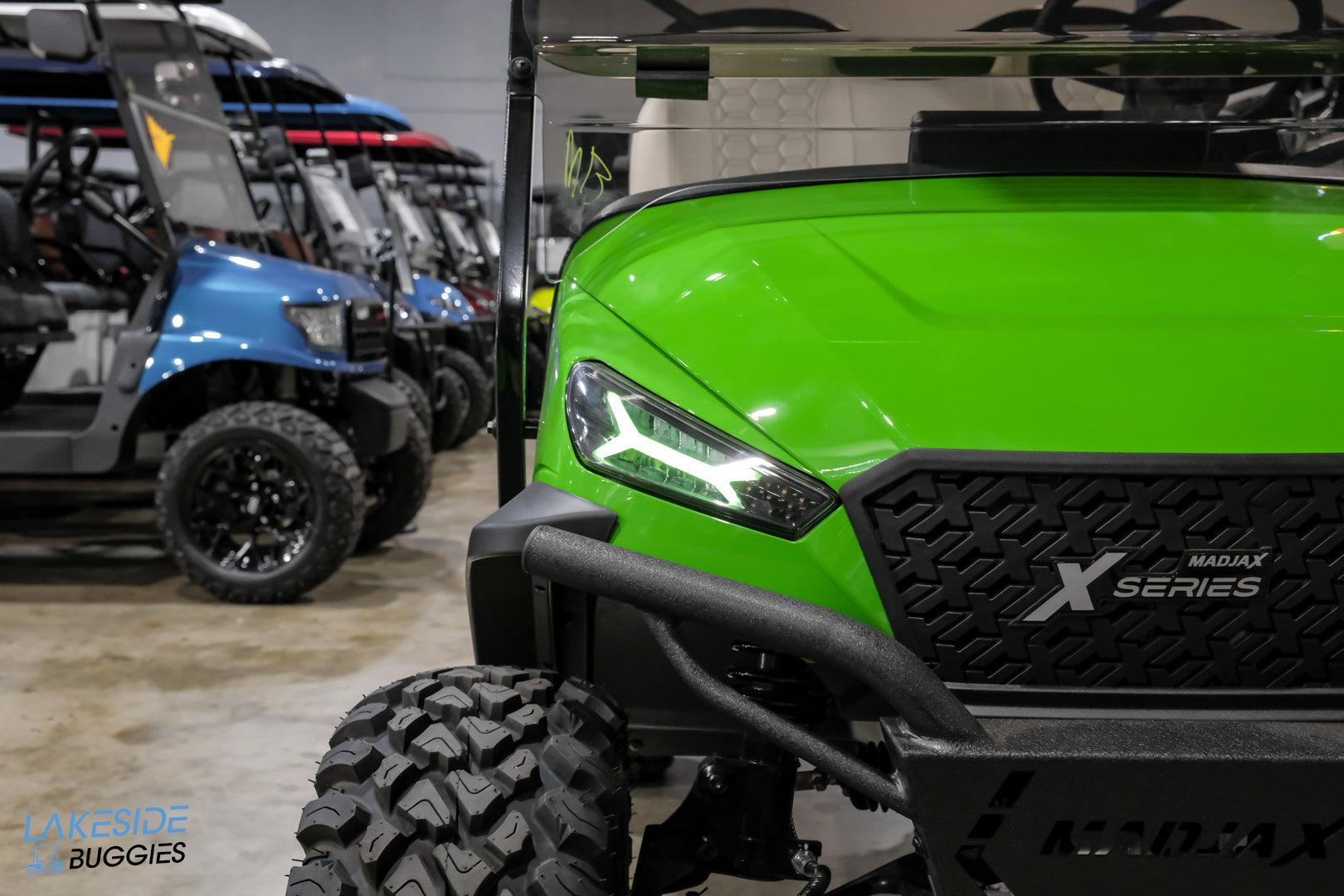 2024 MADJAX X SERIES GEN 2 - LIME GREEN - Oceanside Golf Cars