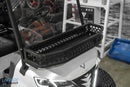 Black golf cart basket.