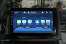 Car dashboard display screen.