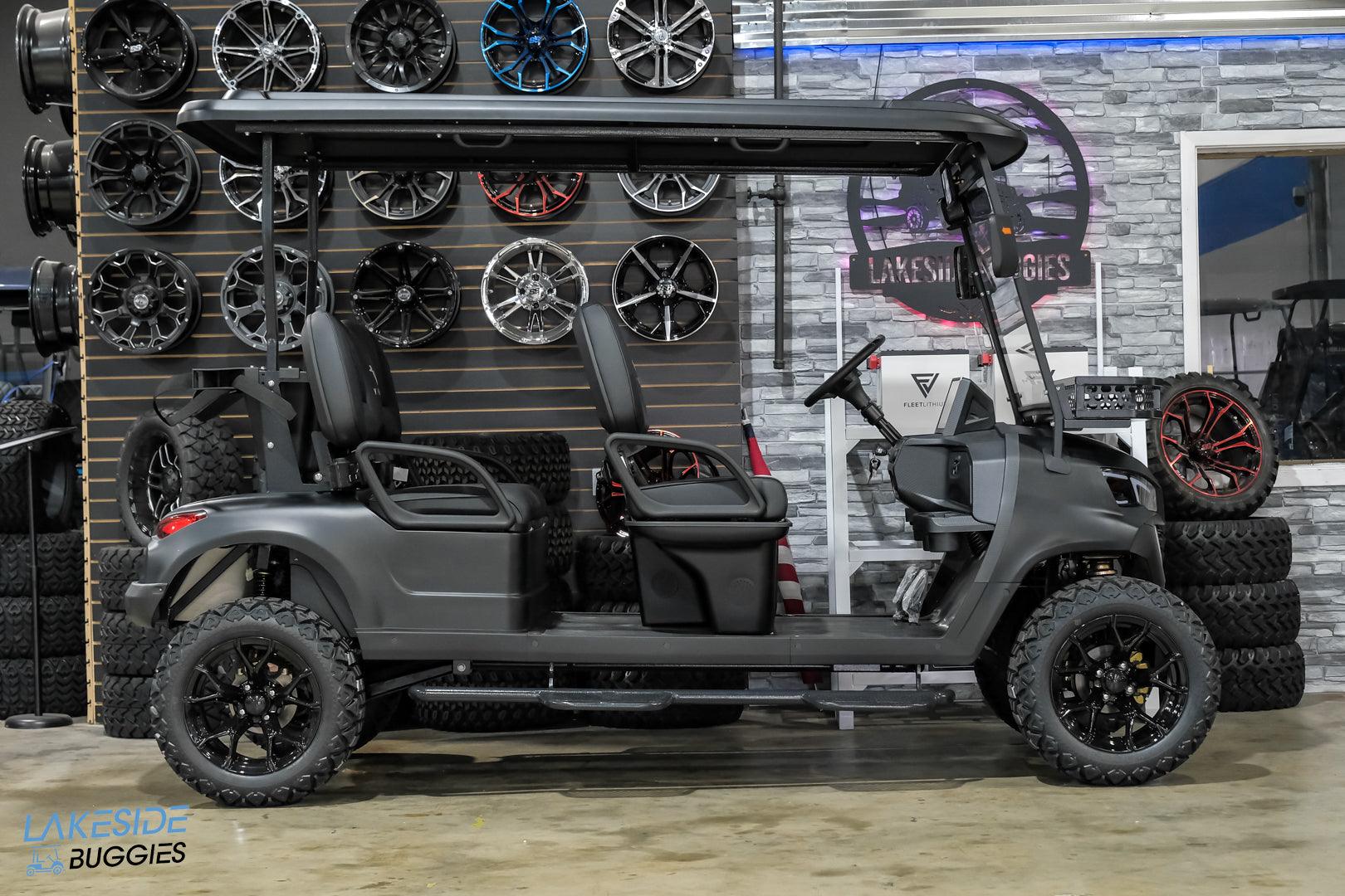 2024 VIBE EV4F Forward Facing Electric Golf Cart - Oceanside Golf Cars