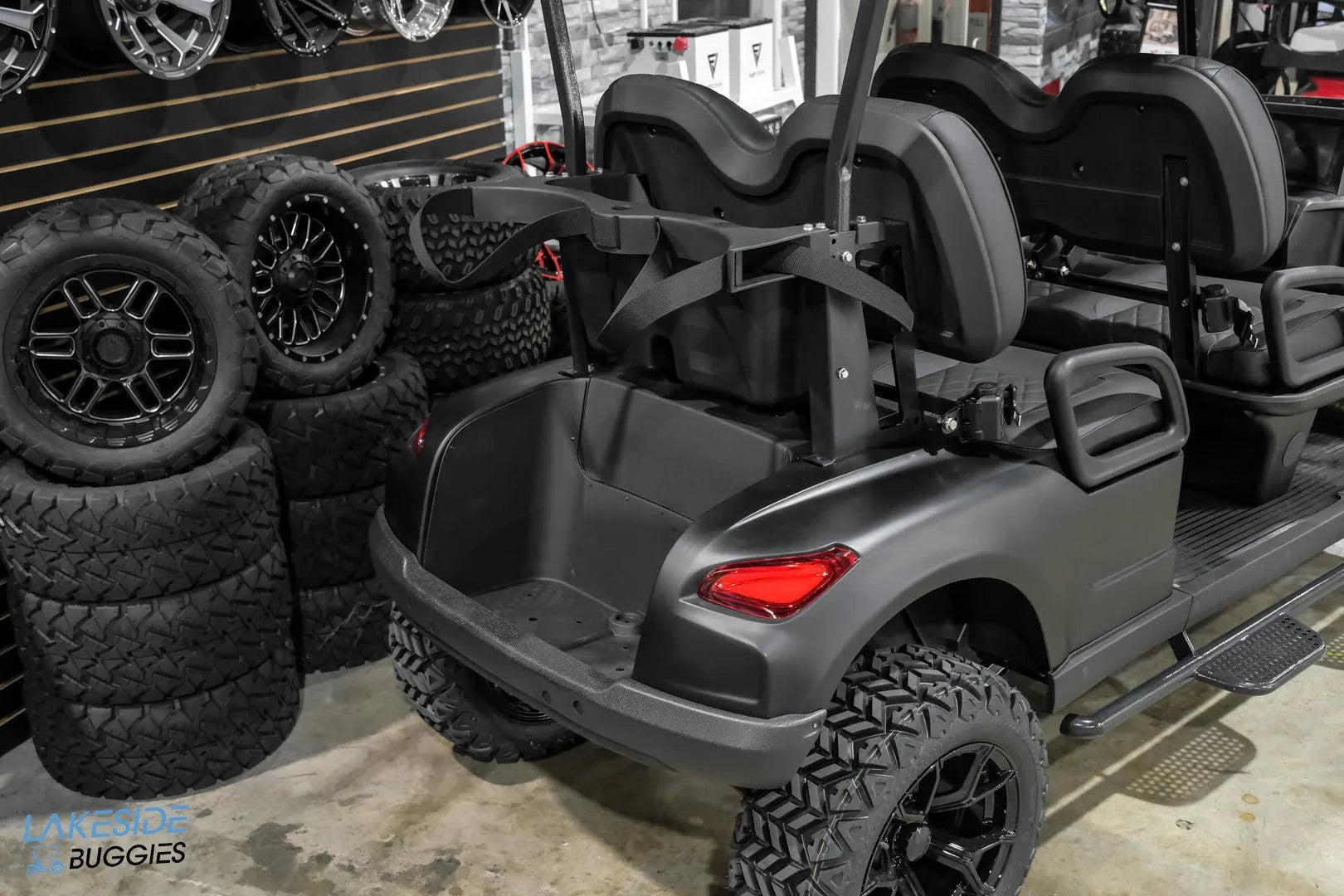 2024 VIBE EV4F Forward Facing Electric Golf Cart - Oceanside Golf Cars