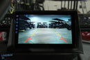 Backup camera display.