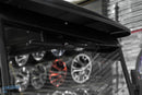 Black golf cart windshield.