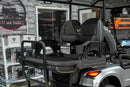 Golf cart rear seat.
