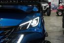 2024 VIBE EV4 FORWARD FACING 4 PASSENGER LSV GOLF CART - BEACH BLUE - Oceanside Golf Cars
