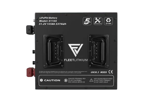51 Volt 105 AH Fleet Lithium Battery - Oceanside Golf Cars