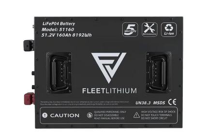 51 Volt 160 AH Fleet Lithium Battery - Oceanside Golf Cars