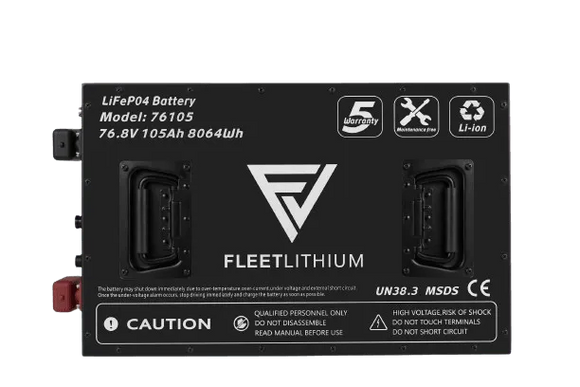 76 Volt 105 AH Fleet Lithium Battery - Oceanside Golf Cars