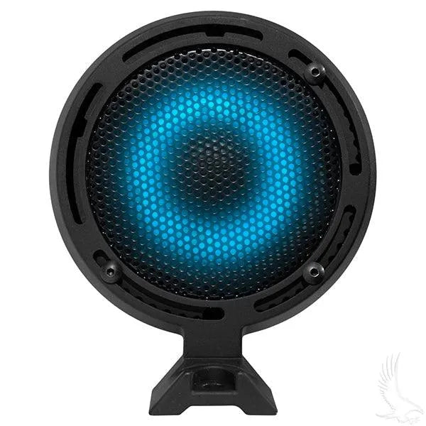 EcoXGear Soundbar, Four Speaker, 500W, Dual Woofers and RGB Lights PN# RAD-508 - Oceanside Golf Cars