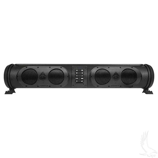 EcoXGear Soundbar, Four Speaker, 500W, Dual Woofers and RGB Lights PN# RAD-508 - Oceanside Golf Cars