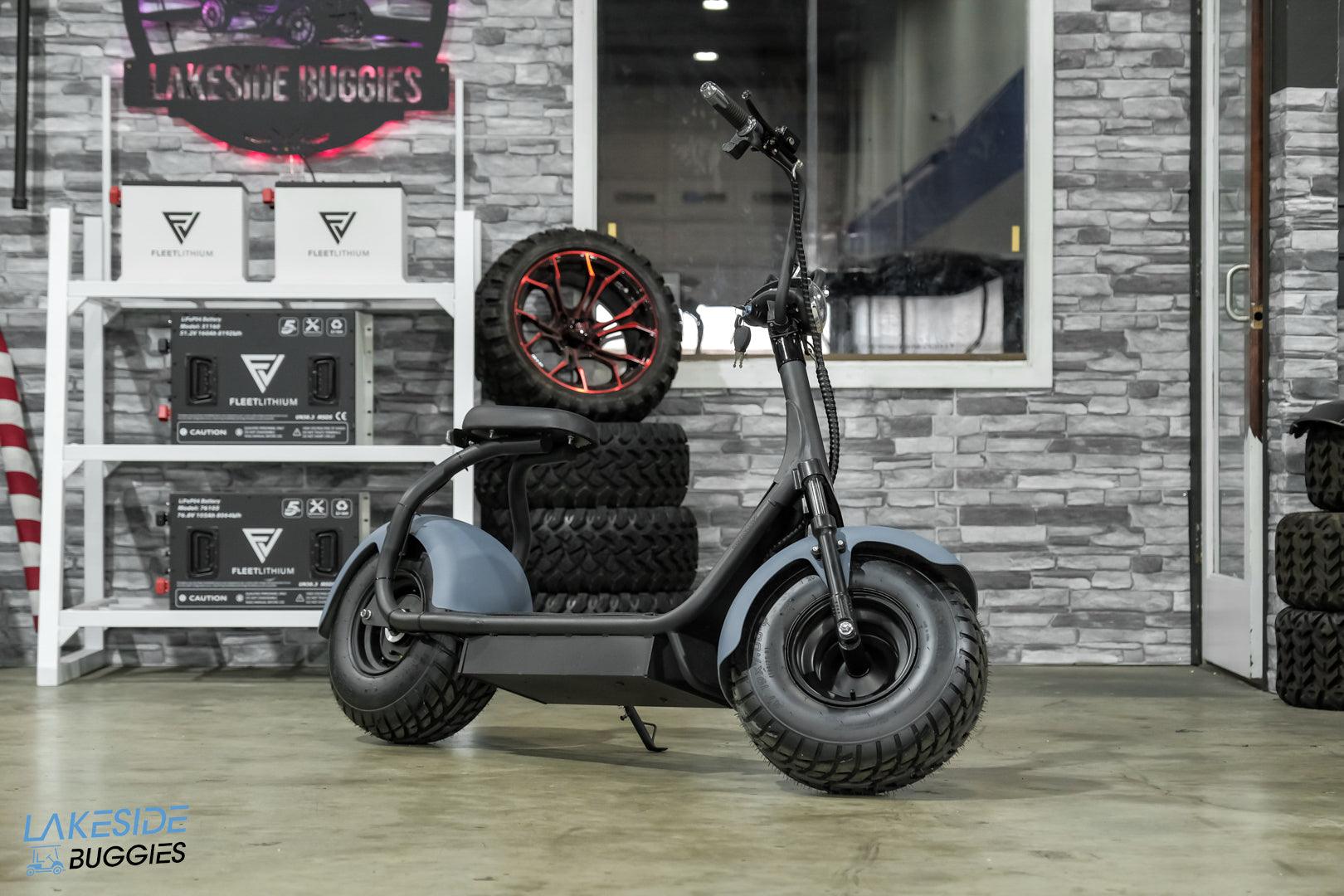 E-Riderrs Fat Tire Electric Scooter 25 MPH Top Speed - Oceanside Golf Cars