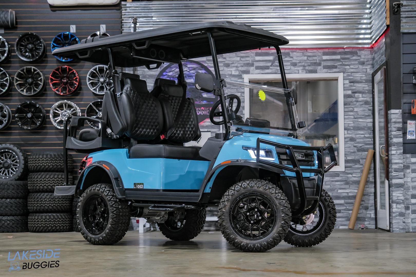 2024 Breezy Terrain 4 Passenger Lifted Golf Cart - Oceanside Golf Cars