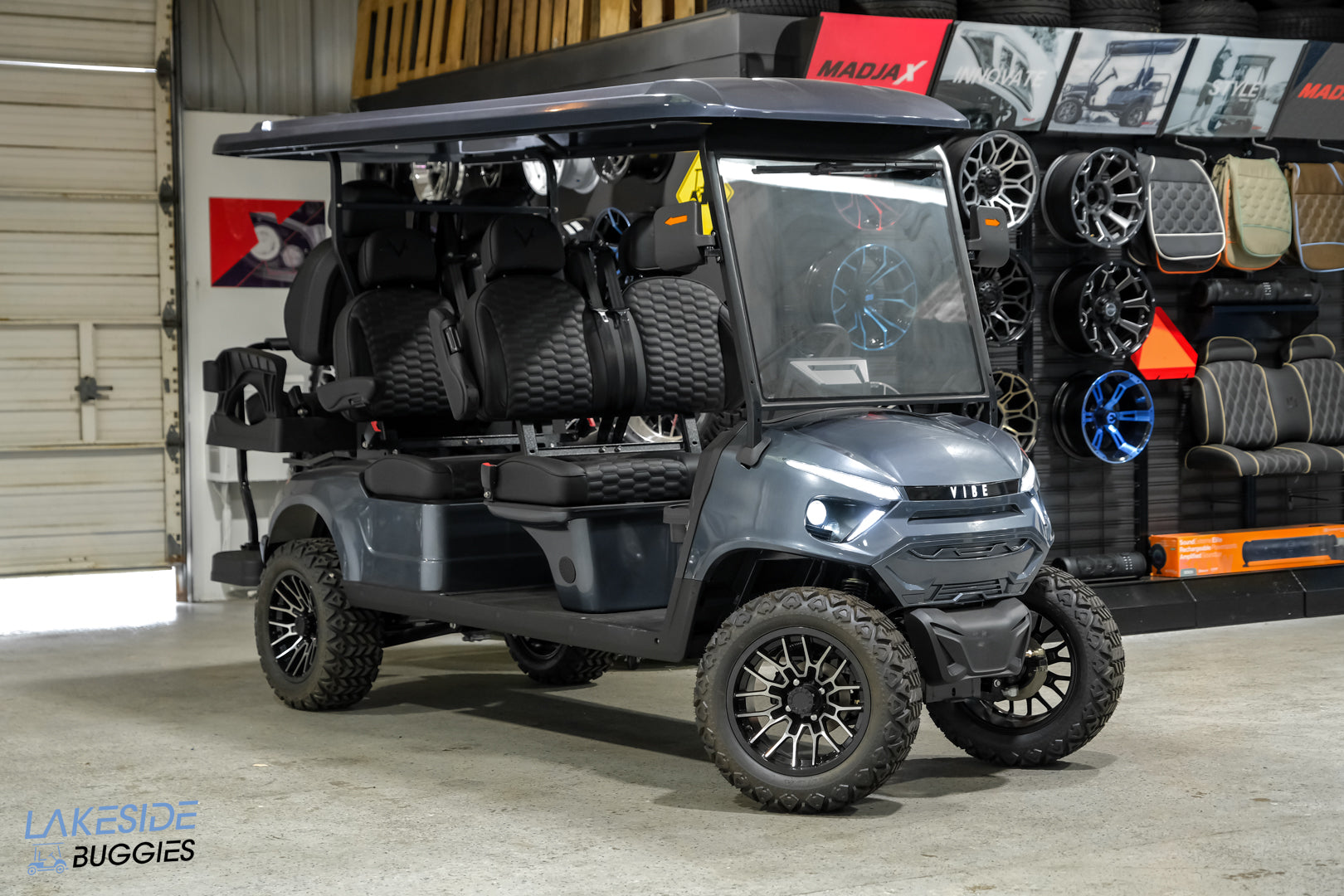 2027 Vibe EV - FLEX 6 - Lifted Golf Cart -Premium