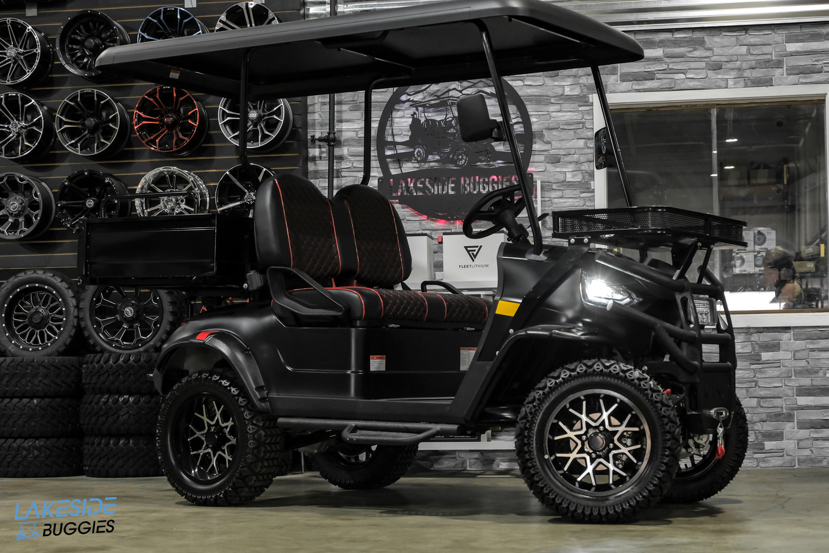 2024 Kandi EV - Utility Cart - Dump Bed - Winch | Oceanside Golf Cars