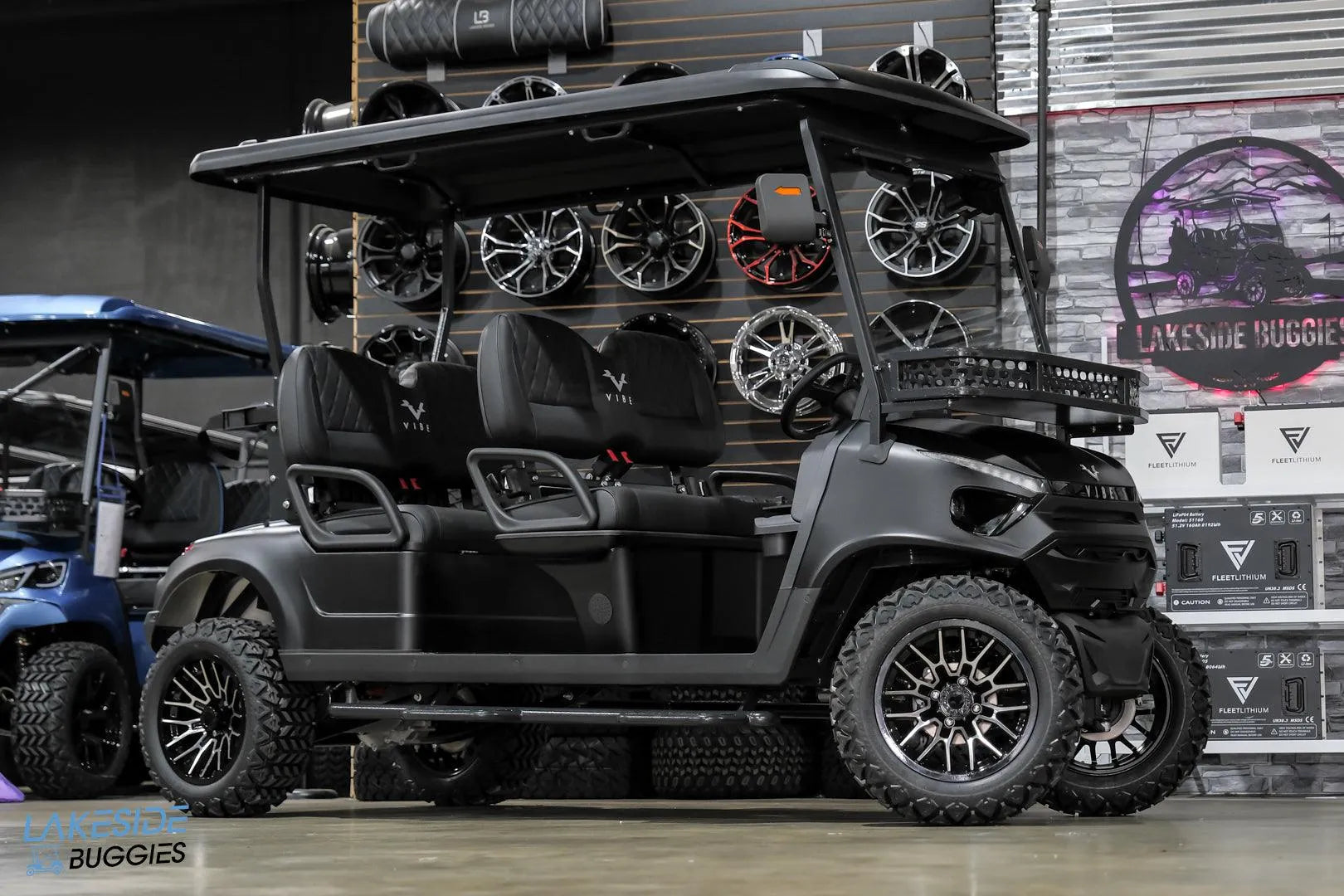 2024 VIBE Flex 4 Forward Facing Electric Golf Cart - Oceanside Golf Cars