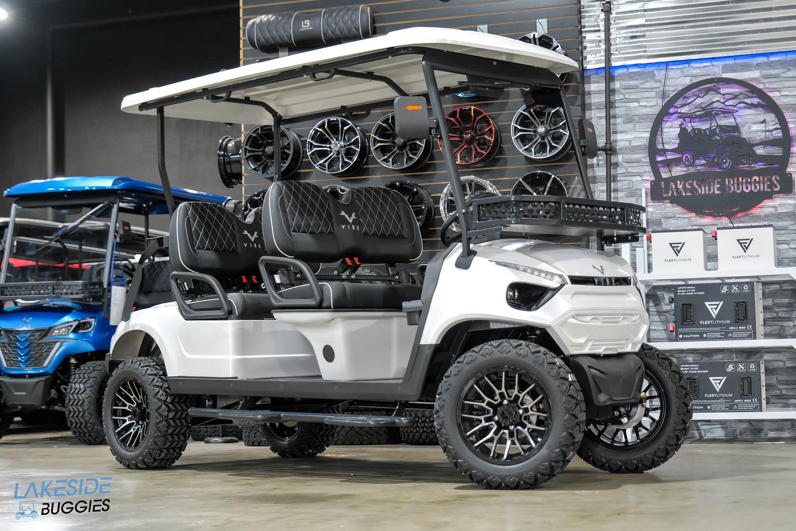 2024 VIBE Flex 4 Forward Facing Electric Golf Cart - Oceanside Golf Cars