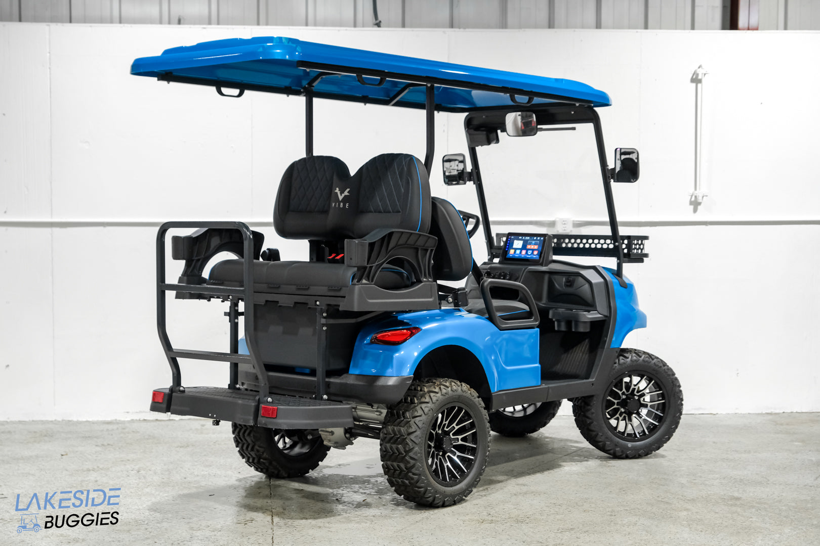 2025 Vibe EV - EV4 Beach Blue - Lithium Lifted - 0