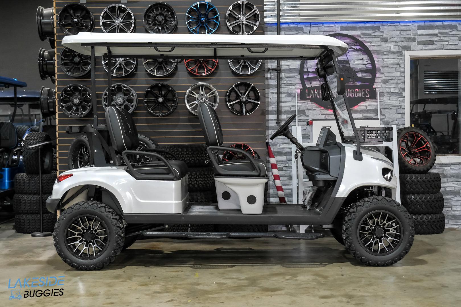 2024 VIBE Flex 4 Forward Facing Electric Golf Cart - Oceanside Golf Cars