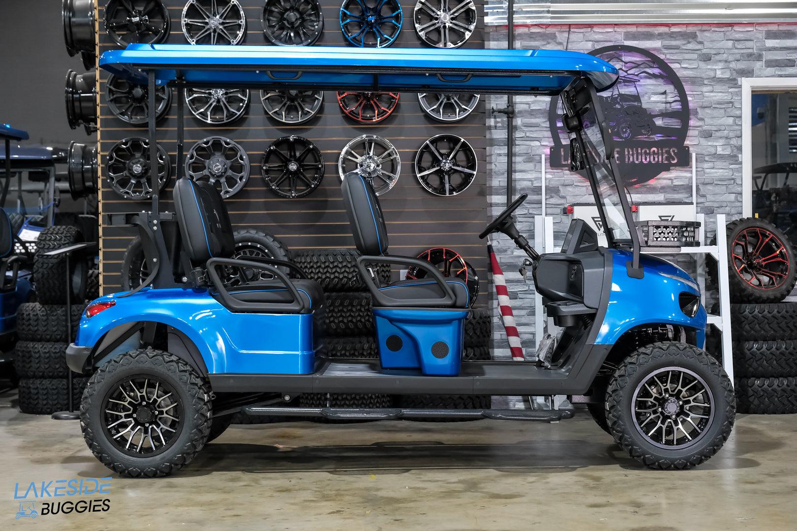 2024 VIBE Flex 4 Forward Facing Electric Golf Cart - Oceanside Golf Cars