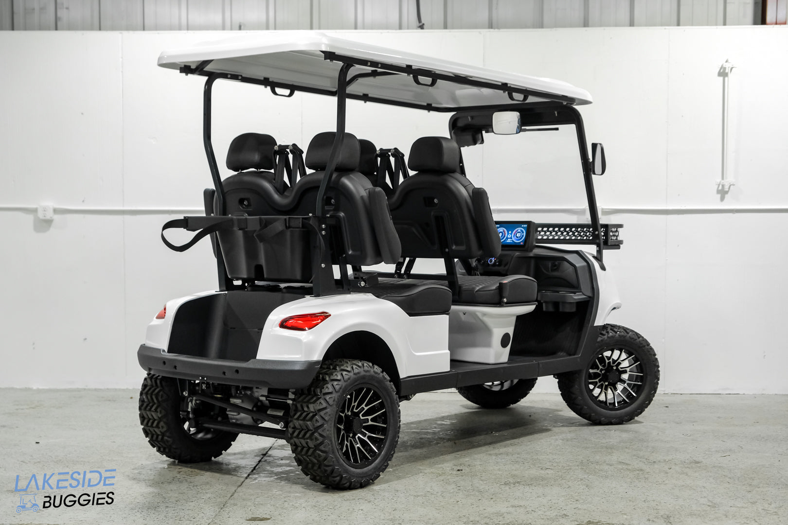 2025 Vibe EV - FLEX 4F - Lifted Golf Cart Arctic White | Oceanside