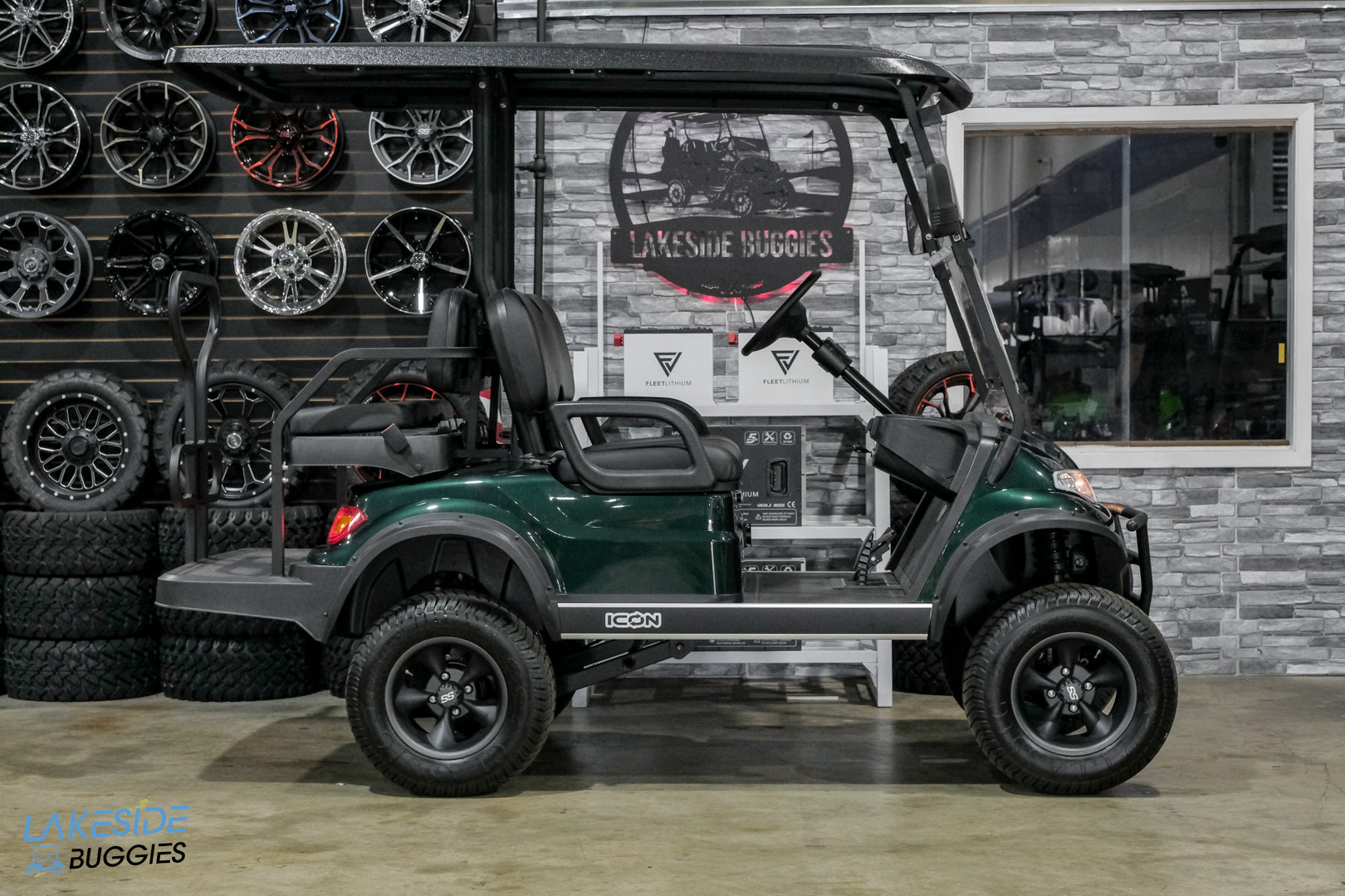 2024 Icon EV - C40 Lifted 4 Passenger Golf Cart - 0