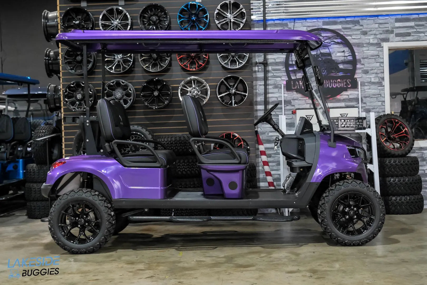 2024 VIBE EV4 PLUM PURPLE - GOLF CART - Oceanside Golf Cars