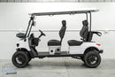 2025 Vibe EV - FLEX 4F - Lifted Golf Cart Arctic White-3