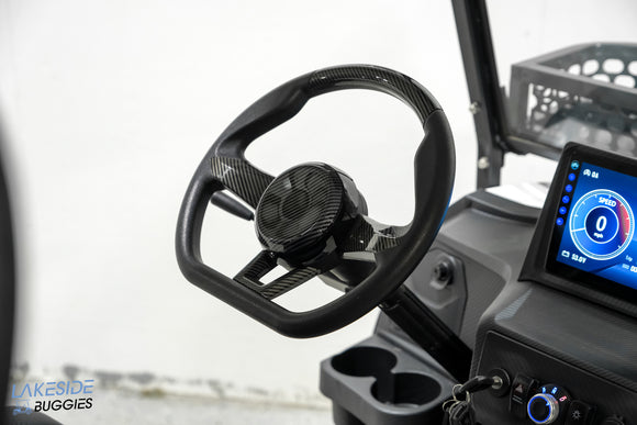 2025 Vibe EV - FLEX 4F - Lifted Golf Cart Arctic White