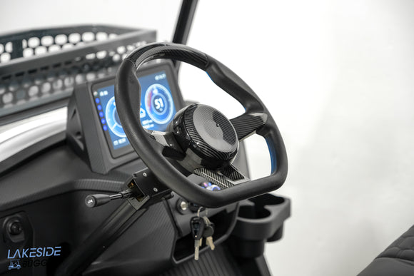 2025 Vibe EV - FLEX 6 - Lifted Golf Cart White Metallic