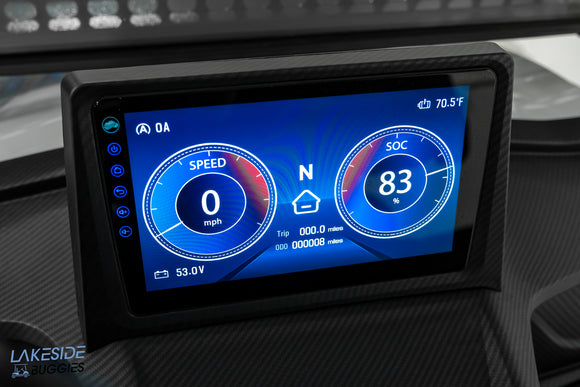 2025 Vibe EV - FLEX 4F - Lifted Golf Cart Arctic White