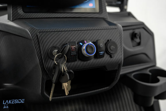 2025 Vibe EV - FLEX 6 - Lifted Golf Cart White Metallic