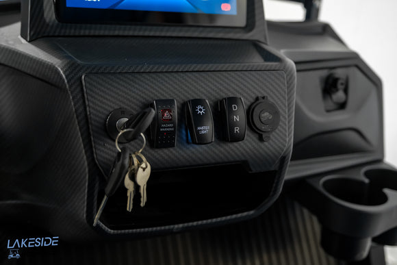 2025 Vibe EV - EV4 Beach Blue - Lithium Lifted