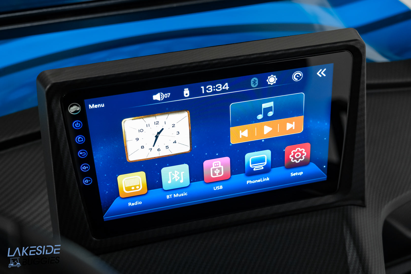 2025 Vibe EV - EV4 Beach Blue - Lithium Lifted