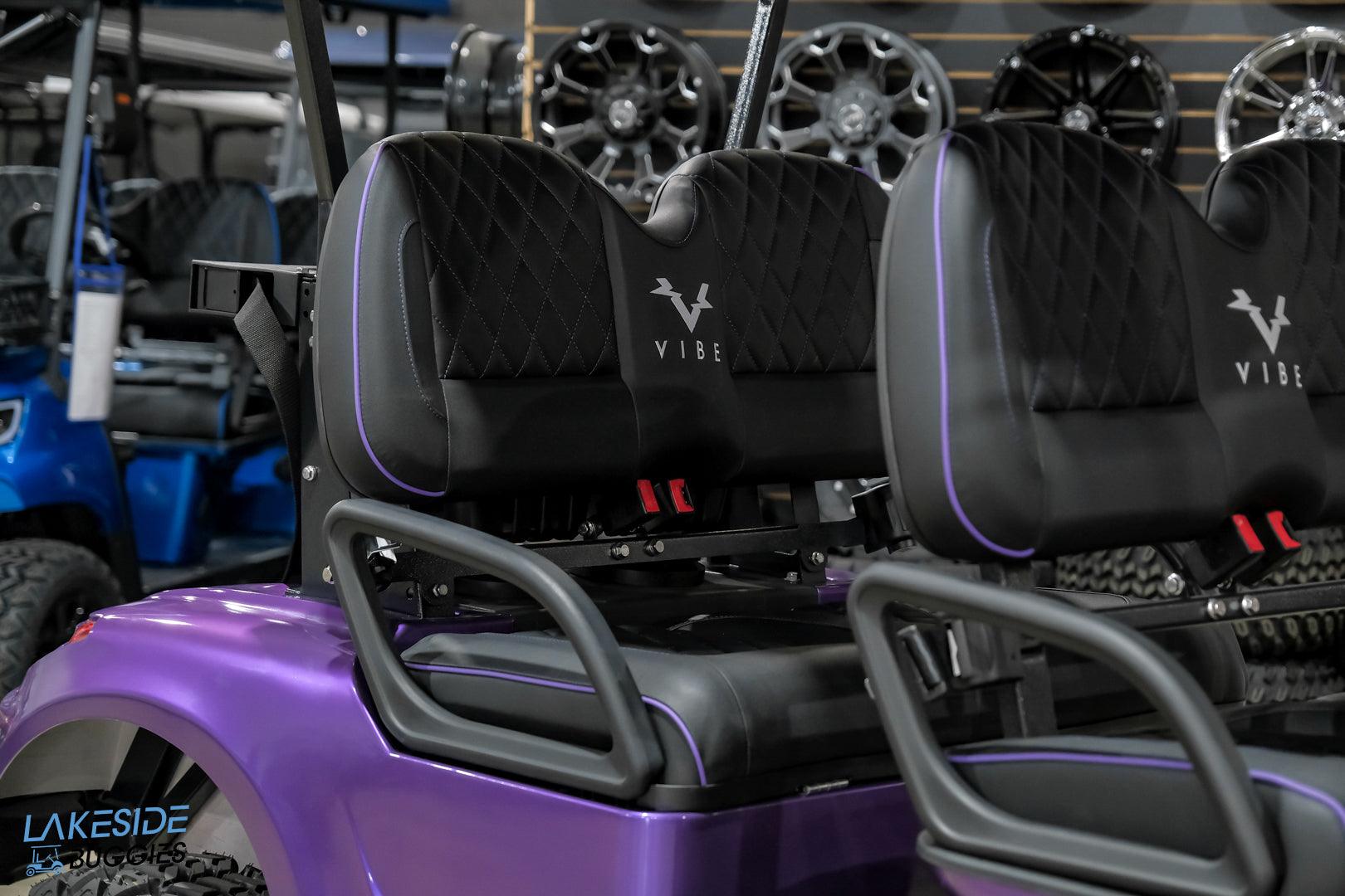 2024 VIBE EV4 PLUM PURPLE - GOLF CART - Oceanside Golf Cars