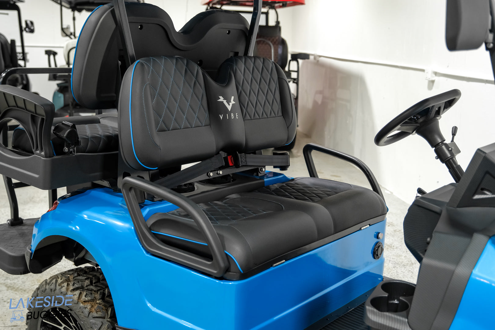 2025 Vibe EV - EV4 Beach Blue - Lithium Lifted