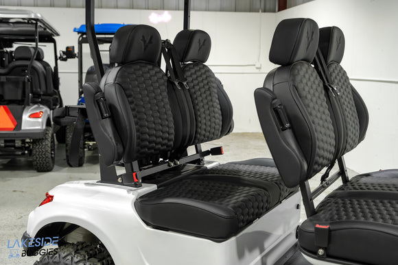 2025 Vibe EV - FLEX 4F - Lifted Golf Cart Arctic White