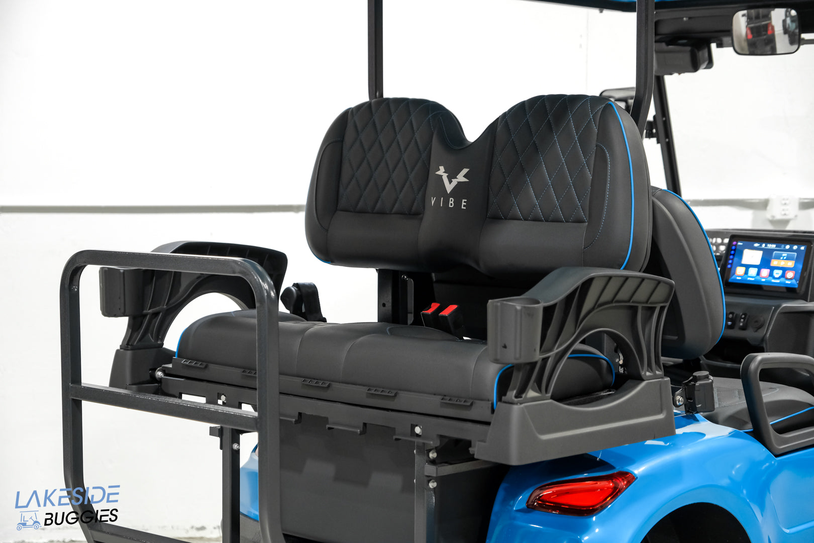 2025 Vibe EV - EV4 Beach Blue - Lithium Lifted