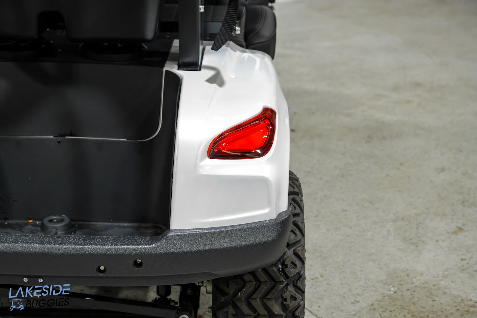 2025 Vibe EV - FLEX 4F - Lifted Golf Cart Arctic White