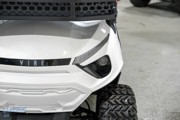 2025 Vibe EV - FLEX 6 - Lifted Golf Cart White Metallic