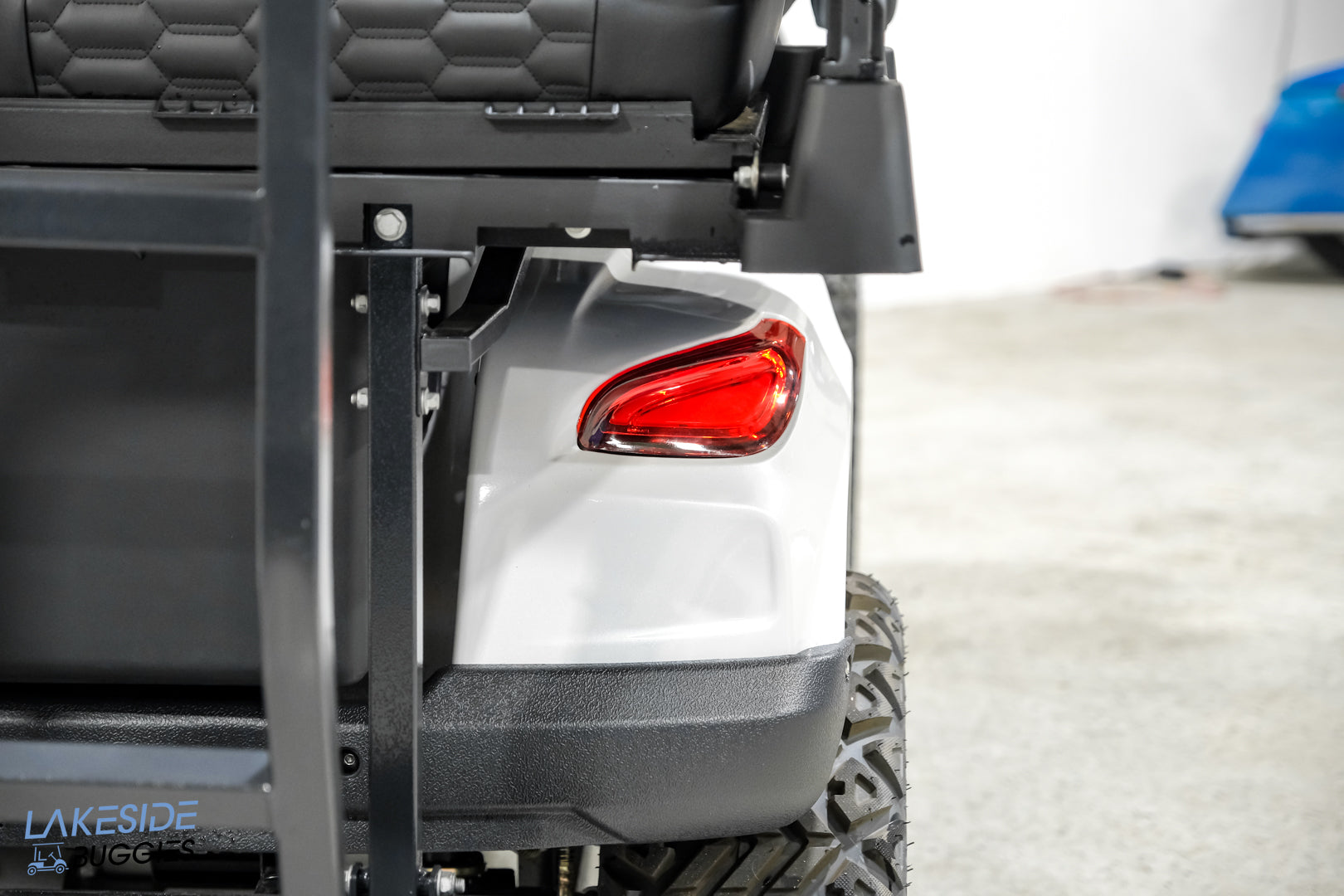 2025 Vibe EV - FLEX 6 - Lifted Golf Cart White Metallic